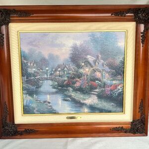 Thomas Kinkaid  “LAMPLIGHT BRIDGE”